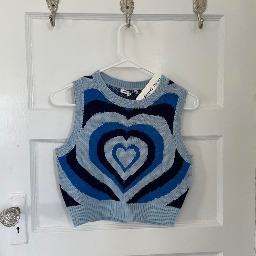 Cute Sweater Vest Top